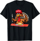 Make Thanksgiving Great Again Trump Turkey T-Shirt - T-Shirt | Black