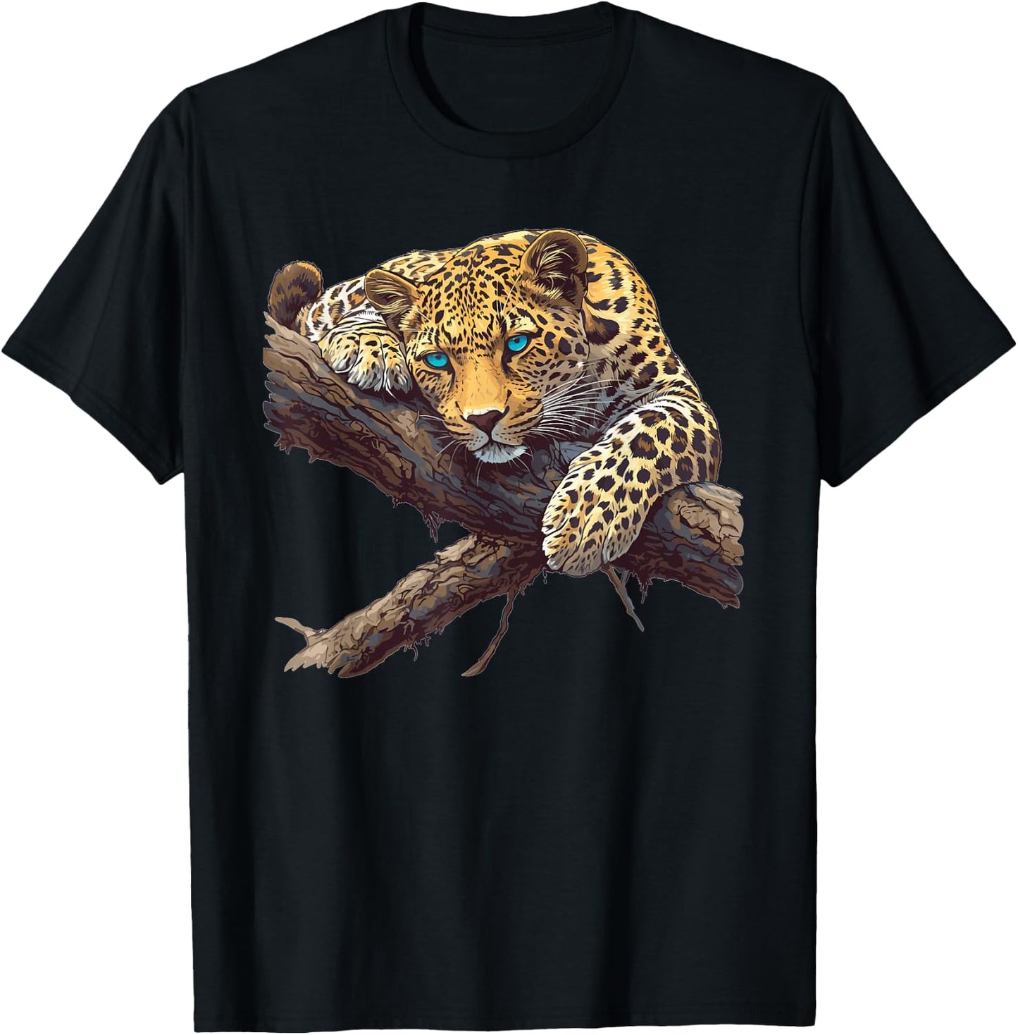 Amur Leopards Lovers Amur Leopard T-Shirt - T-Shirt | Black