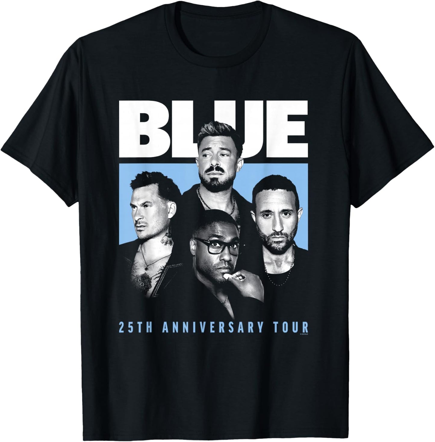 Blue Tour Photo T-Shirt - T-Shirt | Black