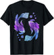 Koi Asian Carp Japanese Koi Carp Japan Pond Yin Yang Fish T-Shirt - T-Shirt | Black