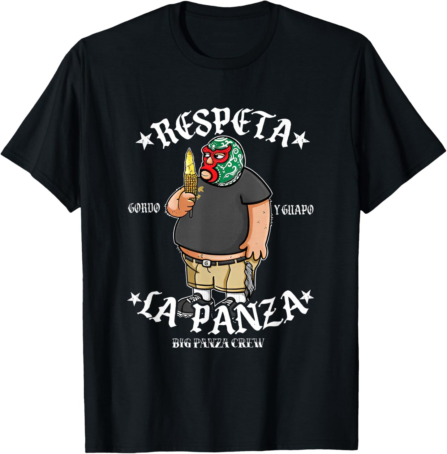 Respeta La Panza T-Shirt - T-Shirt | Black