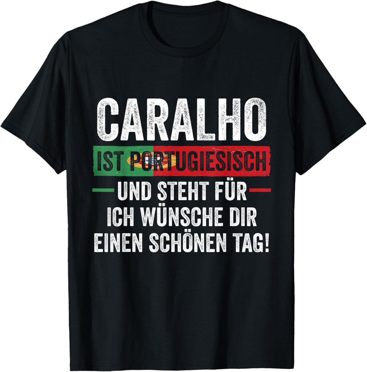 Portugiesen Portugal T-Shirt - T-Shirt | Black