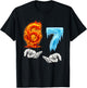 Six Seven 67 Meme Funny Gen Alpha 6 7 T-Shirt - T-Shirt | Black