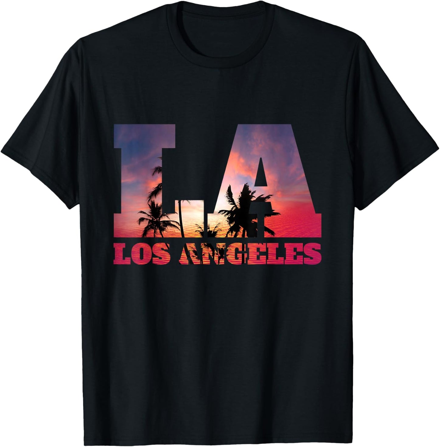 Los Angeles LA California Gift T-Shirt - T-Shirt | Black