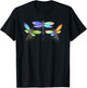 Cool Dragonfly Art Women Dragonfly Lovers Entomology T-Shirt - T-Shirt | Black