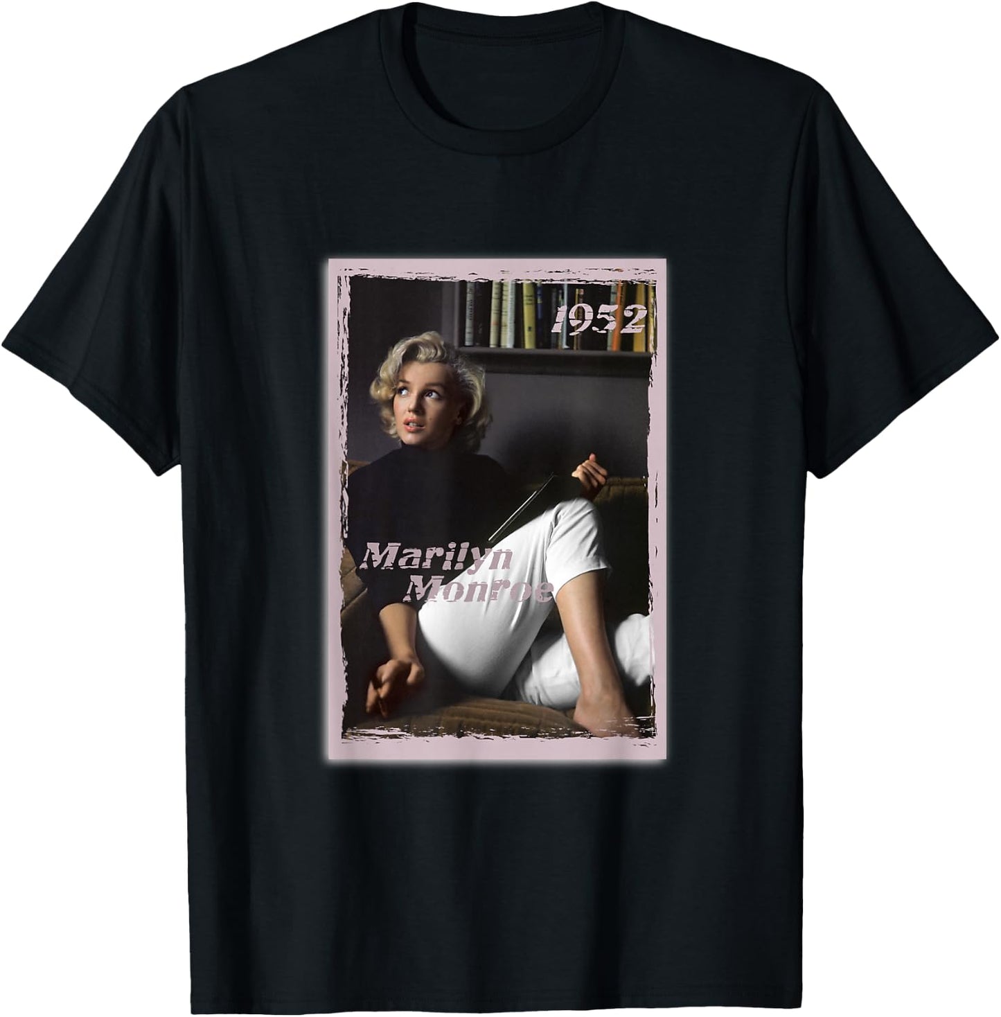 Marilyn Monroe_003 , Black, S T-Shirt - T-Shirt | Black