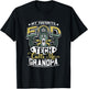 EOD Badge Warrior Explosive Ordnance Disposal Proud Grandpa T-Shirt - T-Shirt | Black