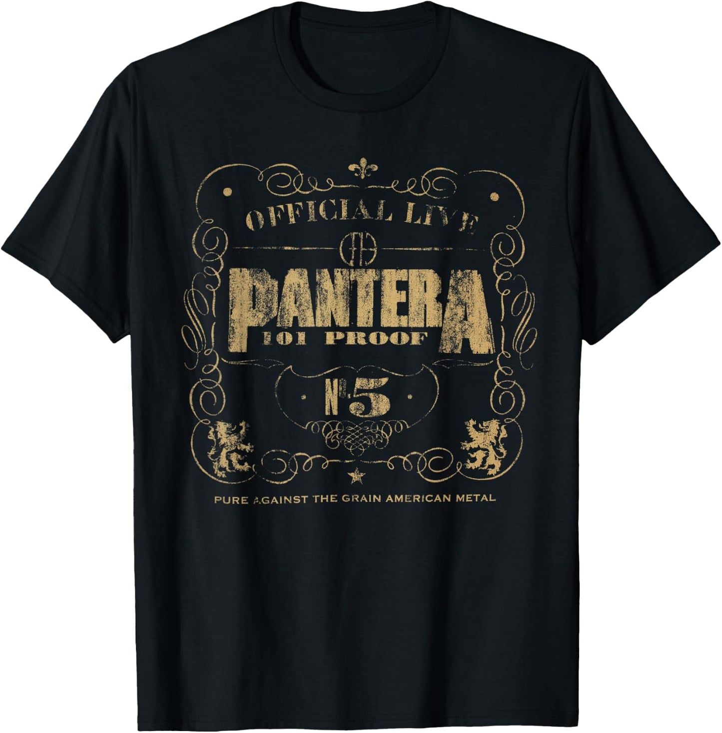 Official PANTERA 101 , black T-Shirt - T-Shirt | Black