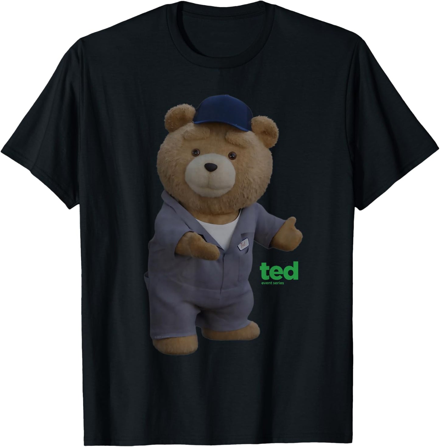 Ted TV Series Outfit Change T-Shirt - T-Shirt | Black