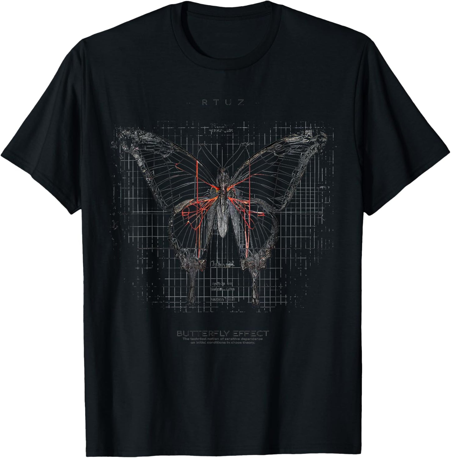 Butterfly Effect , black T-Shirt - T-Shirt | Black