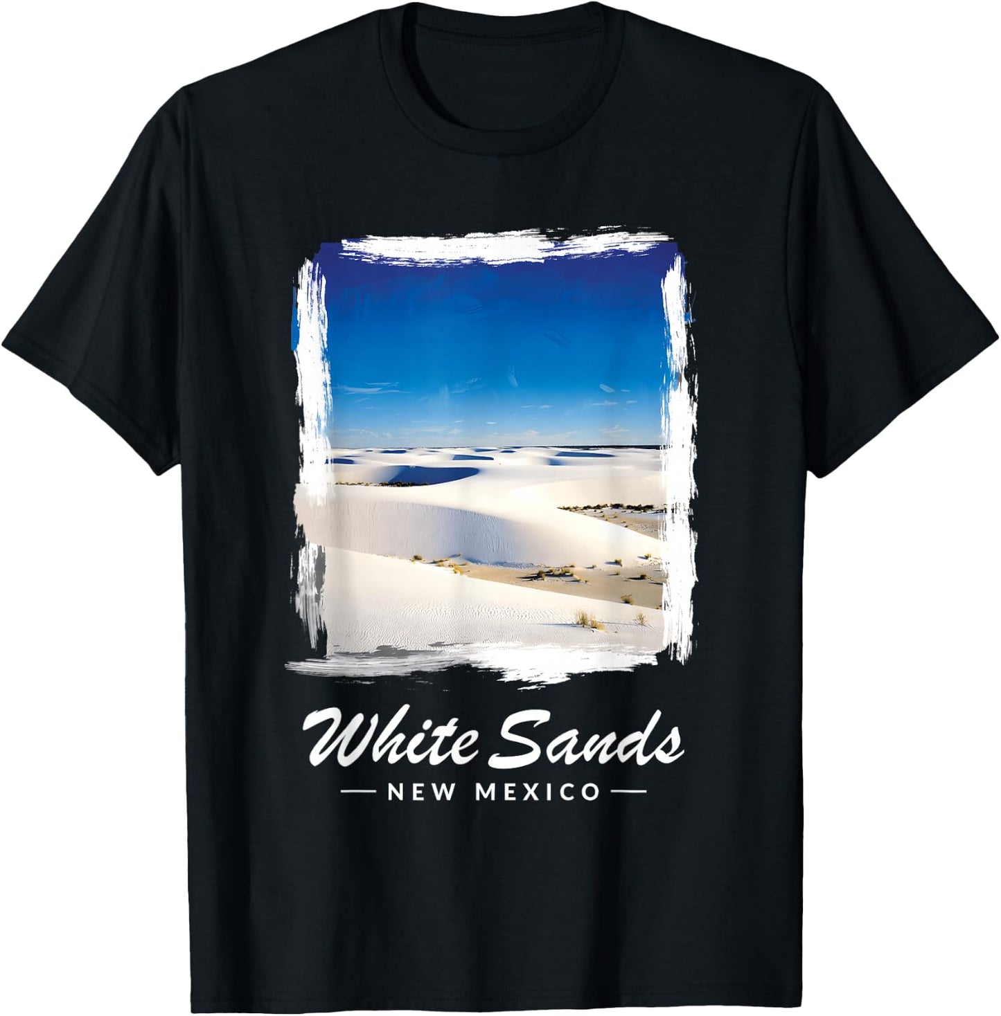 White Sands National Park New Mexico T-Shirt - T-Shirt | Black