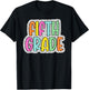 5th Grade Back To School Dalmatian Dots Teacher Student Women Girls Kids T-Shirt - T-Shirt | Black