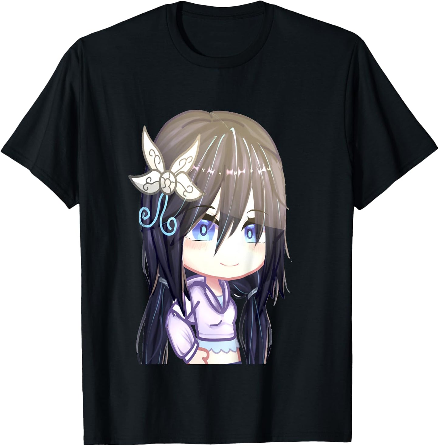 Gacha Life Clothes For Girls Gacha Life Merch For Girls T-Shirt - T-Shirt | Black