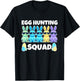 Easter Bunny Squad Humor Egg Hunting Day T-Shirt - T-Shirt | Black