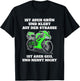 Ist auch grün und klebt auf der Straße Motorradfahrer T-Shirt - T-Shirt | Black