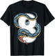 8th Birthday Snake Lover Eight 8 Year Old Birthday Boy Girl T-Shirt - T-Shirt | Black