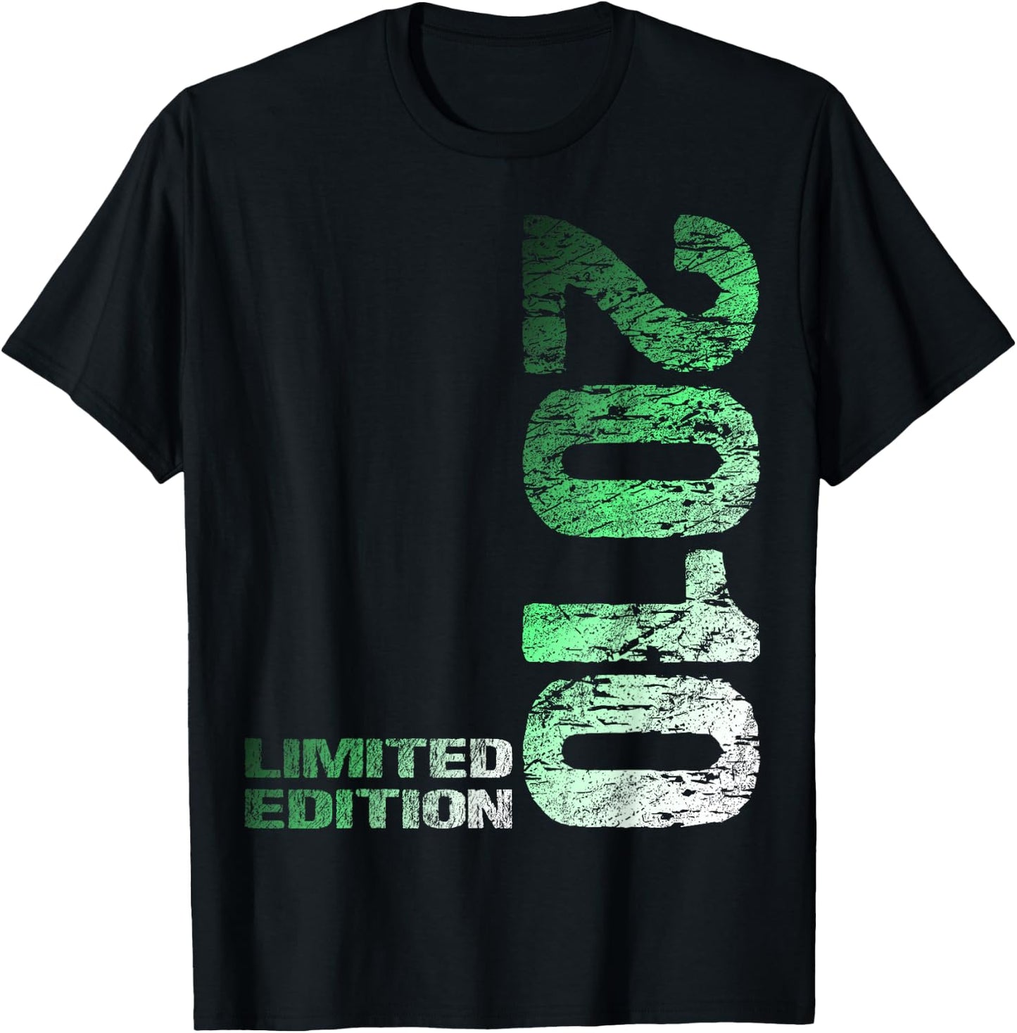 16. Geburtstag 2010 Limited Edition Junge Mädchen T-Shirt - T-Shirt | Black