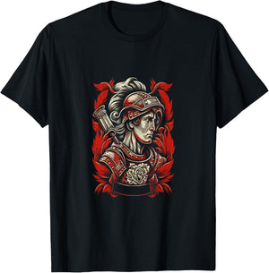 Firefighter Prayer St. Florian Saint of Firefighter Fireman T-Shirt - T-Shirt | Black
