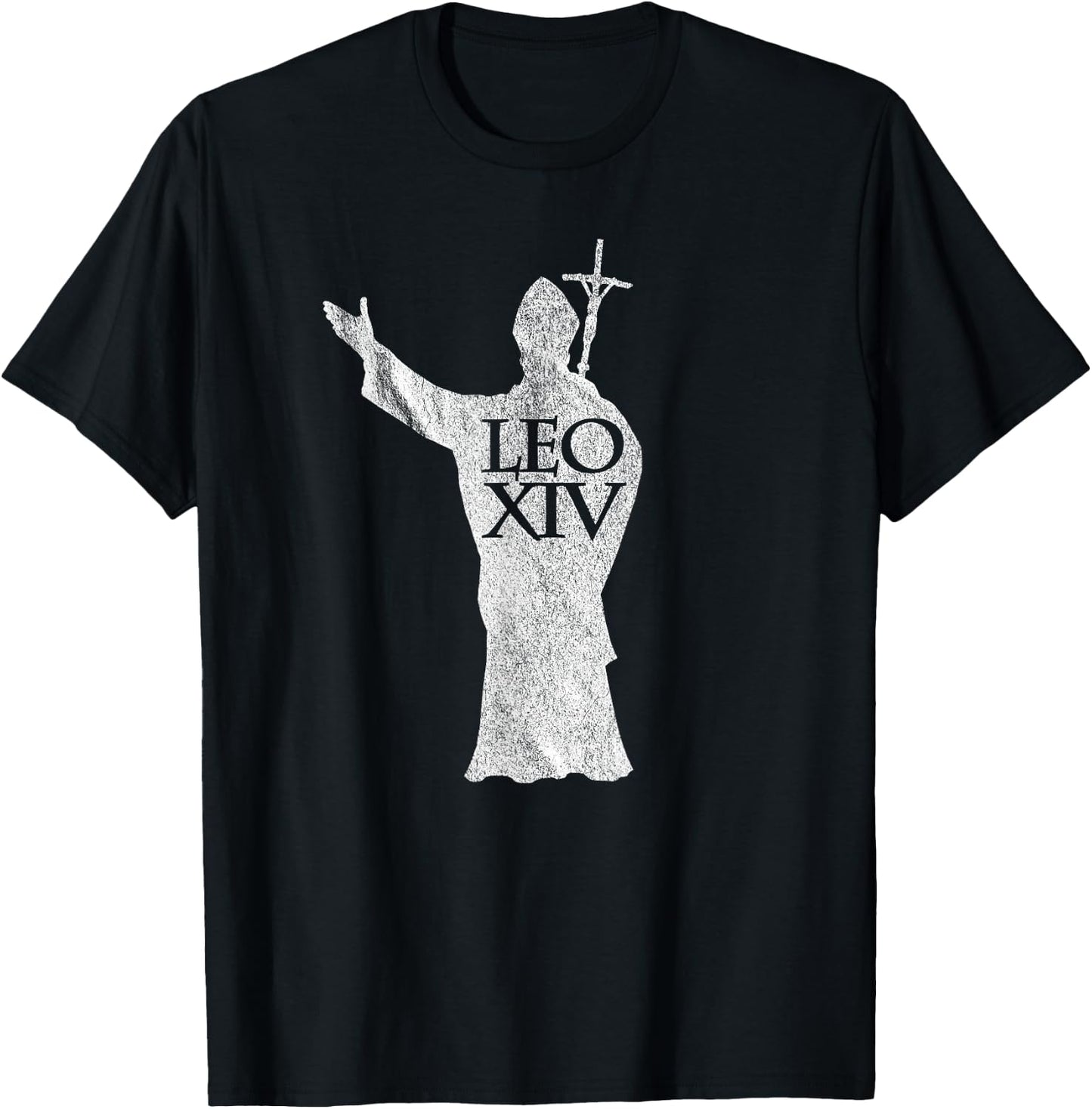 Pope Leo XIV T-Shirt - T-Shirt | Black