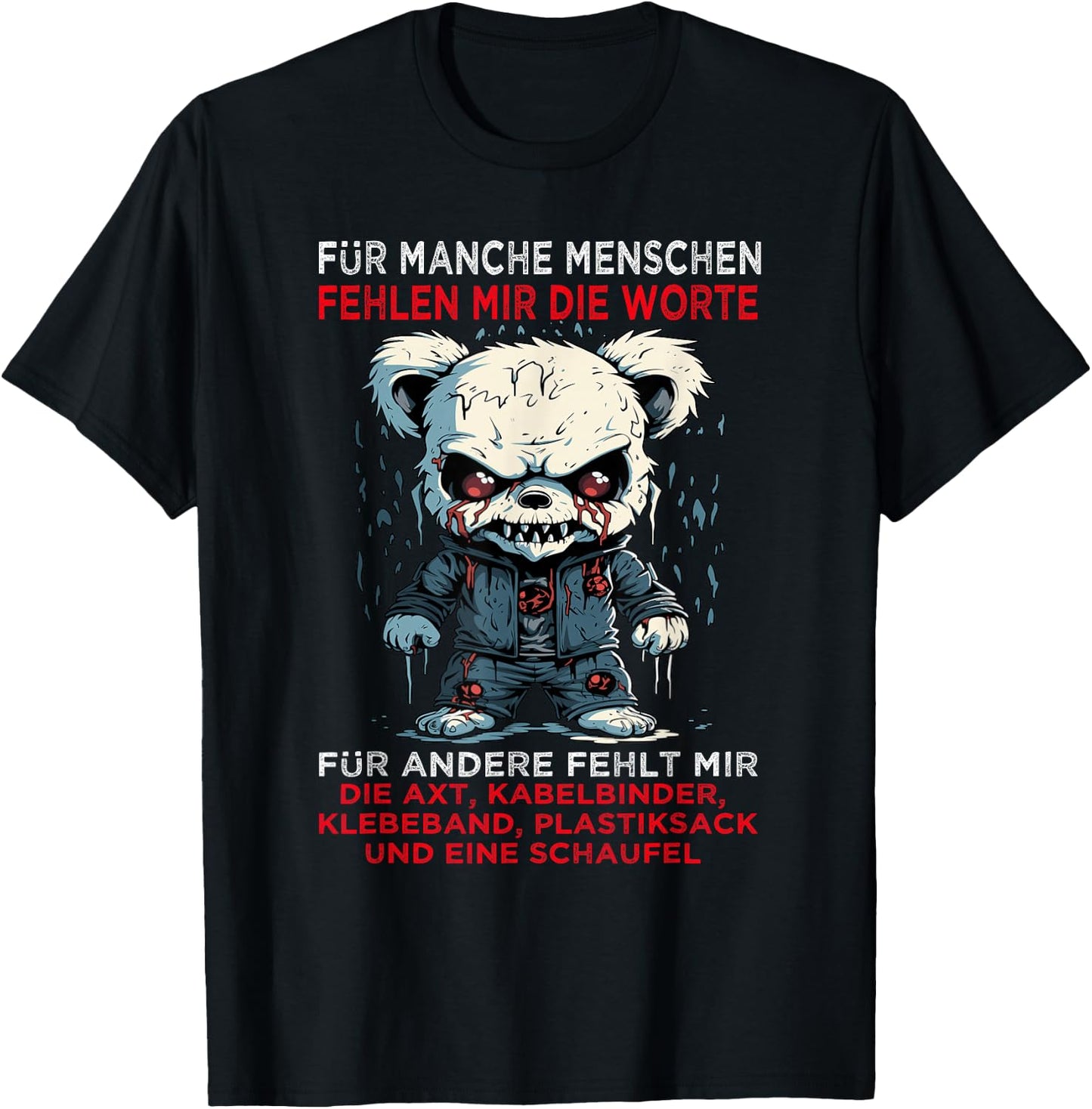 Funny Sayings for Some People with Words, black T-Shirt - T-Shirt | Black