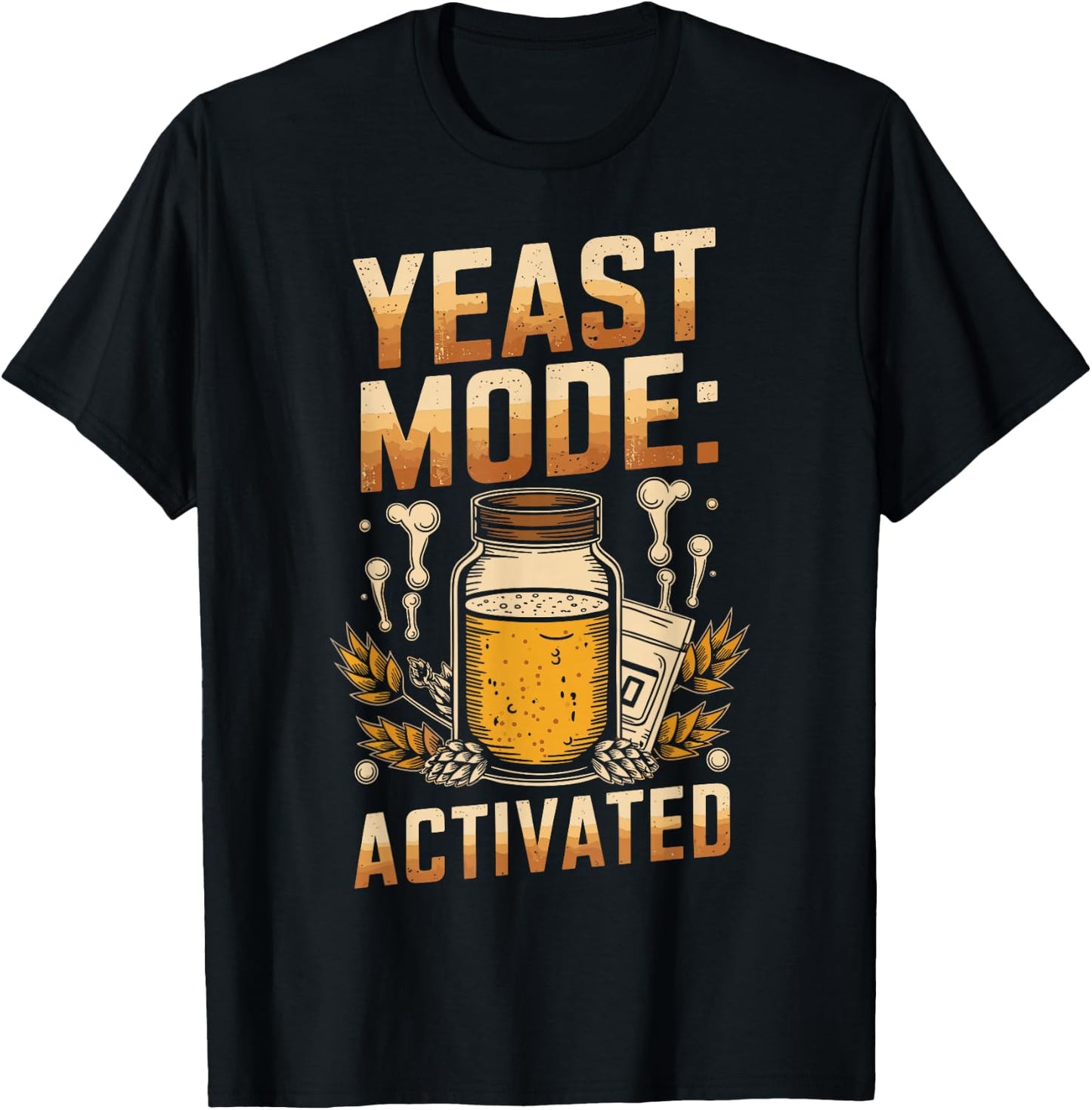 Vintage Baking Funny Brewer Humor T-Shirt - T-Shirt | Black
