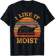 I Like It Moist Thanksgiving Costume Turkey Day Leg Day 2024 T-Shirt - T-Shirt | Black