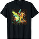 Fée vibrante avec cabine DJ pour les fêtes et les fans de célébration T-Shirt - T-Shirt | Black