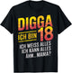 18th Birthday Boy Girl 18 Years 2006 Funny Gift , black T-Shirt - T-Shirt | Black