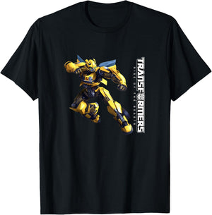 Transformers: Rise of the Beasts Bumblebee Children's Full Body , gray T-Shirt - T-Shirt | Black