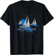 Mount Dora Florida Yachting Souvenir Mount Dora T-Shirt - T-Shirt | Black