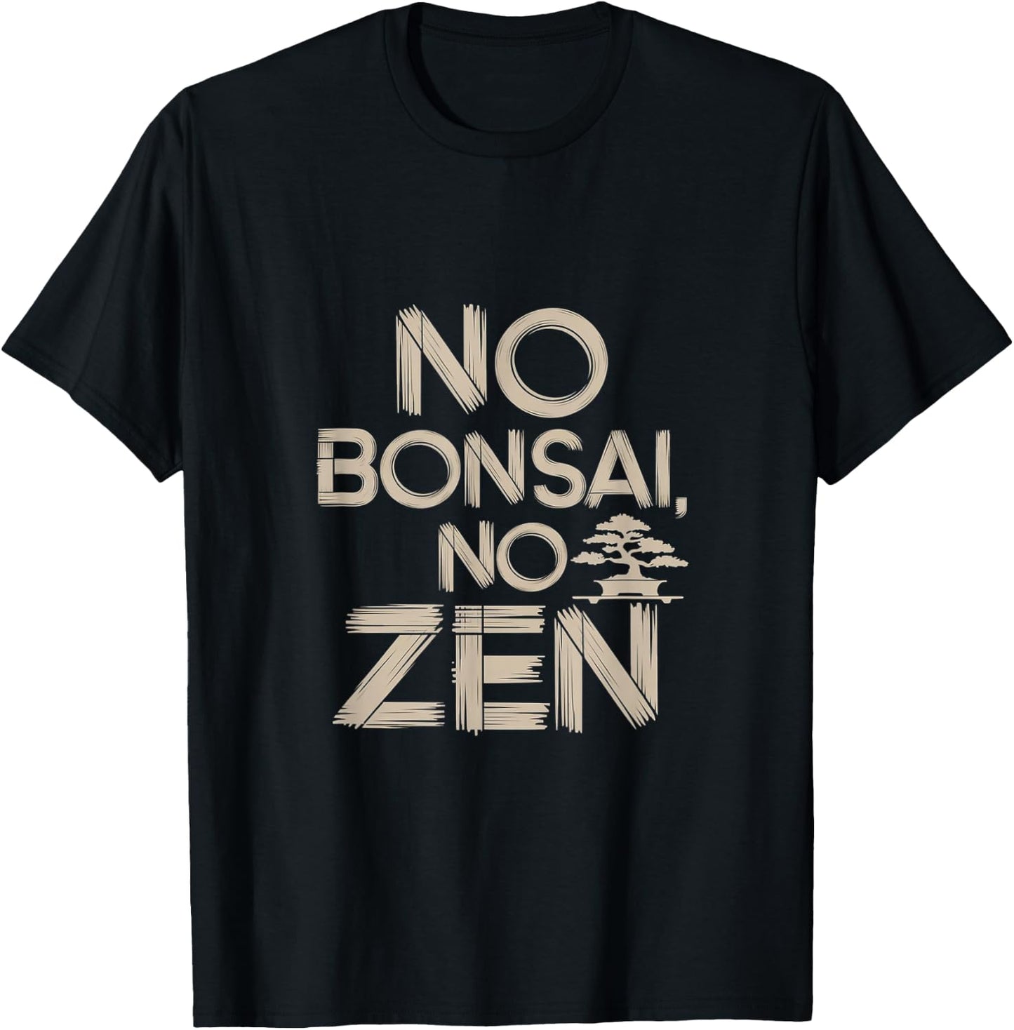 No Bonsai No Zen - Bonsaï T-Shirt - T-Shirt | Black