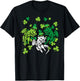 St Patricks Day Irish Dragons Saint Paddys Men Women Kids T-Shirt - T-Shirt | Black