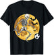 Soccer Skeleton Halloween Men Boys Soccer Player T-Shirt - T-Shirt | Black