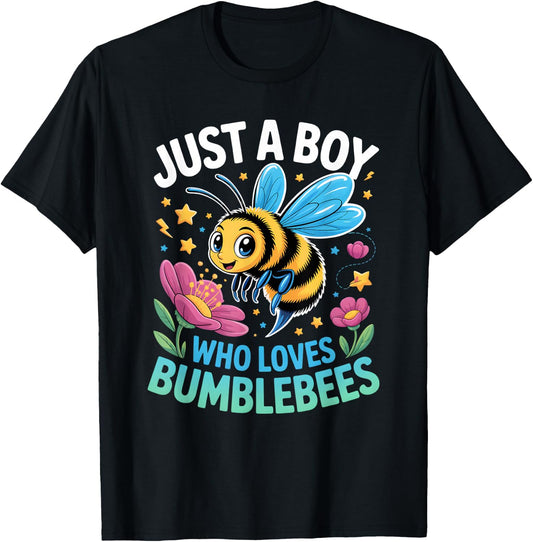Boys Bumblebee T-Shirt - T-Shirt | Black