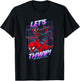 Marvel Comics Spider-Man Peter Parker Miles Morales Neon T-Shirt - T-Shirt | Black