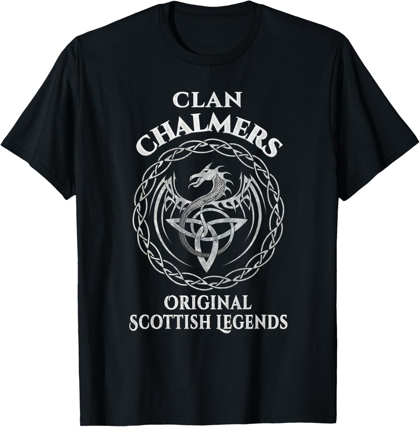 Chalmers Original Scottish Legends - Chalmers Family T-Shirt - T-Shirt | Black
