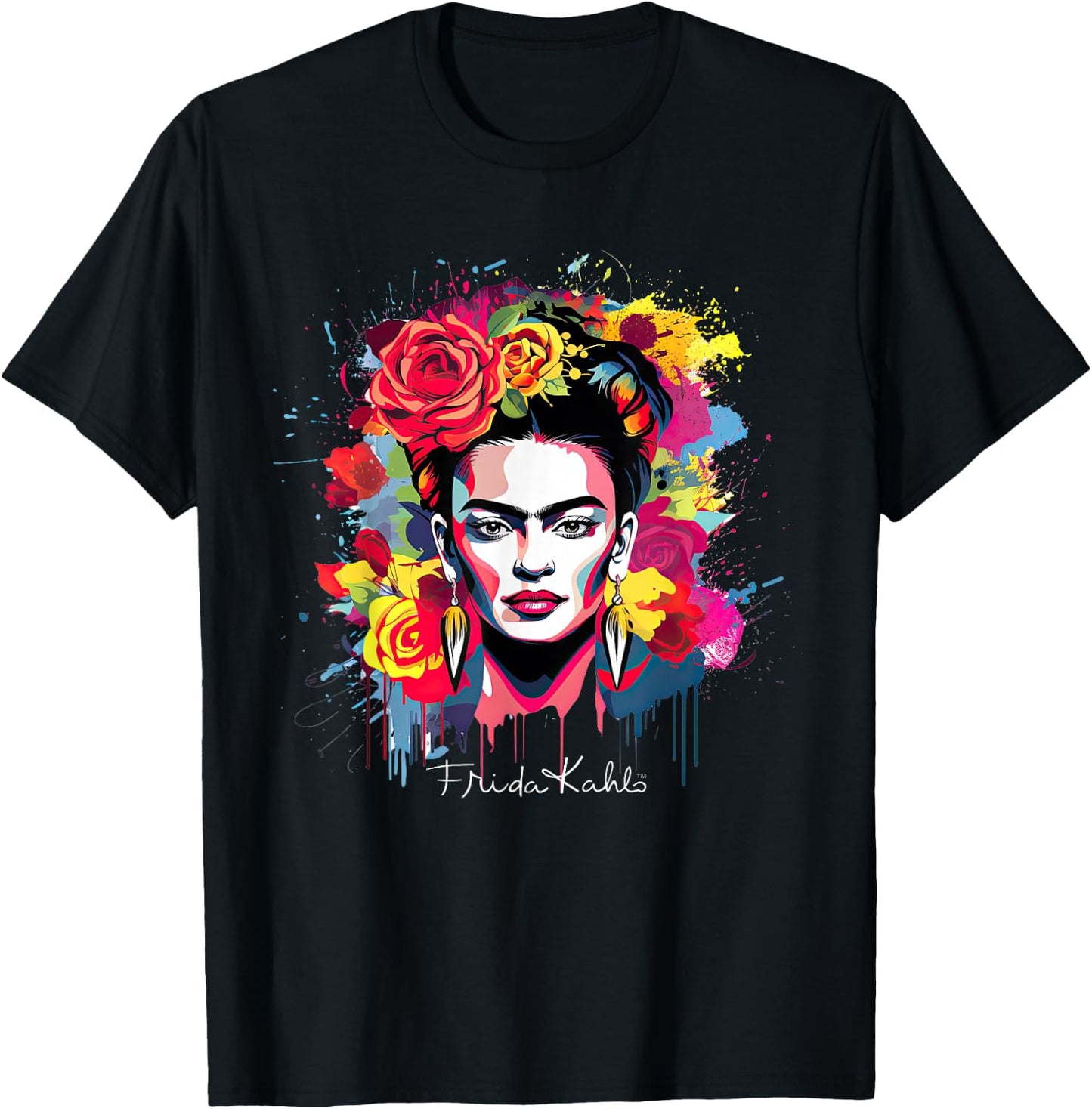 Frida Kahlo - Vielzahl von Artikeln T-Shirt - T-Shirt | Black