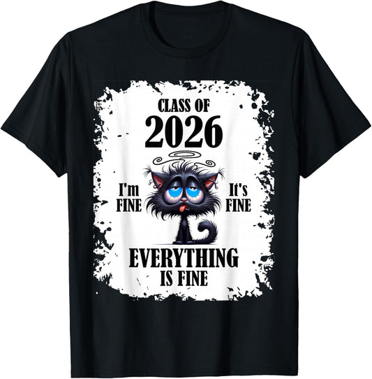 Class Of 2026 T-Shirt - T-Shirt | Black