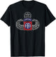 American Marauder: 82nd Airborne Old School Jump Wings T-Shirt - T-Shirt | Black