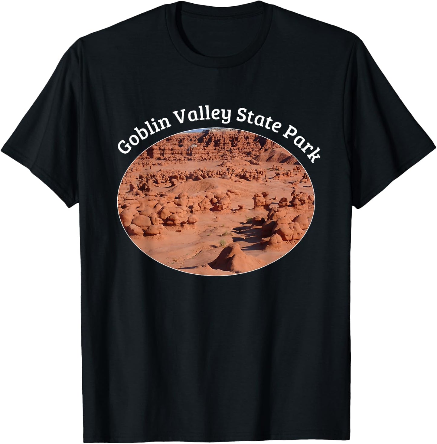 Goblin Valley State Park T-Shirt - T-Shirt | Black