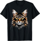 Maine Coon Cat Cat Lover Maine Coon Soft , Black, S T-Shirt - T-Shirt | Black