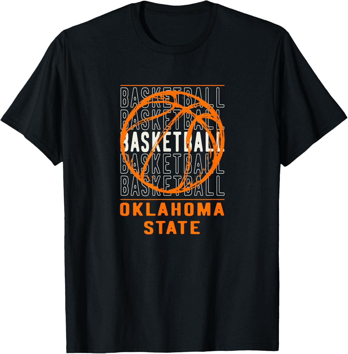 Basketball Oklahoma State T-Shirt - T-Shirt | Black