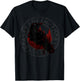Viking Raven Celtic Mythology Odin Crow T-Shirt - T-Shirt | Black