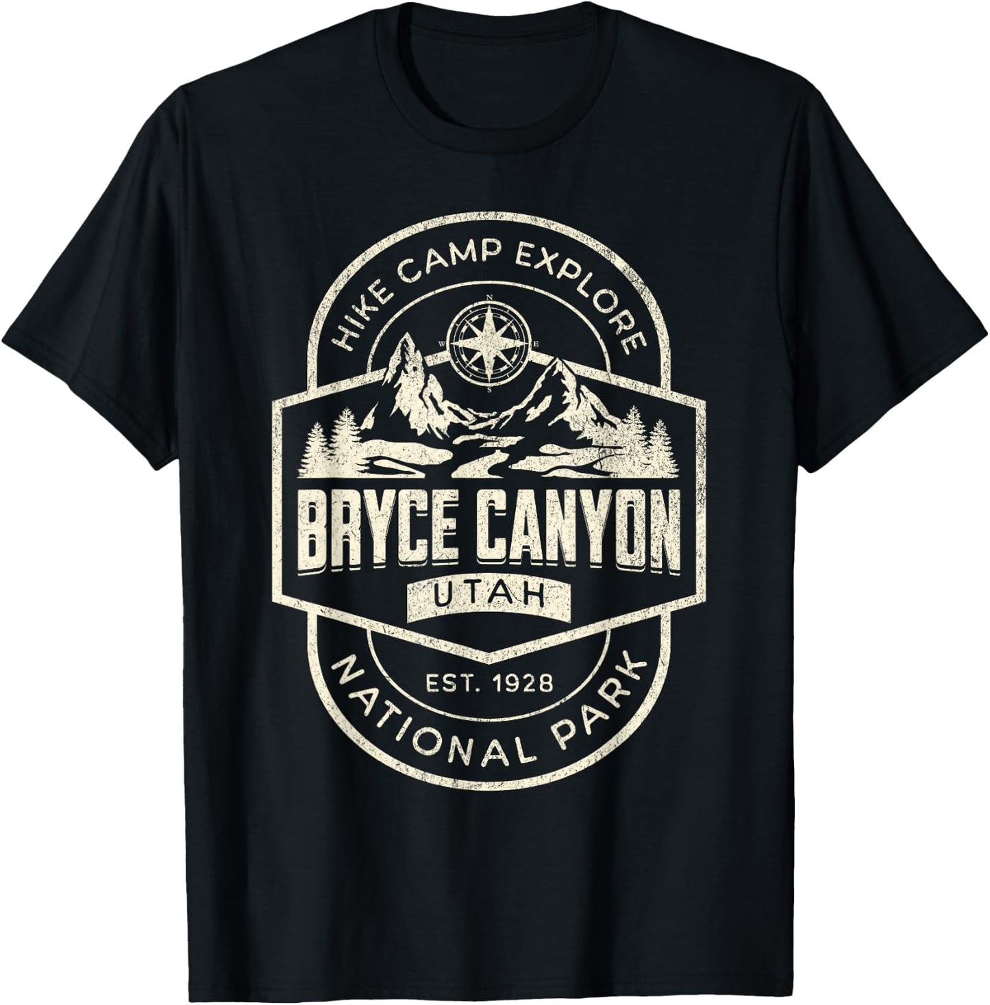 Bryce Canyon National Park T-Shirt - T-Shirt | Black