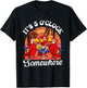 It's already 5 o'clock somewhere holiday drinking parrot T-Shirt - T-Shirt | Black