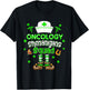 Oncology Shenanigans Squad Nurse St Patricks Day T-Shirt - T-Shirt | Black
