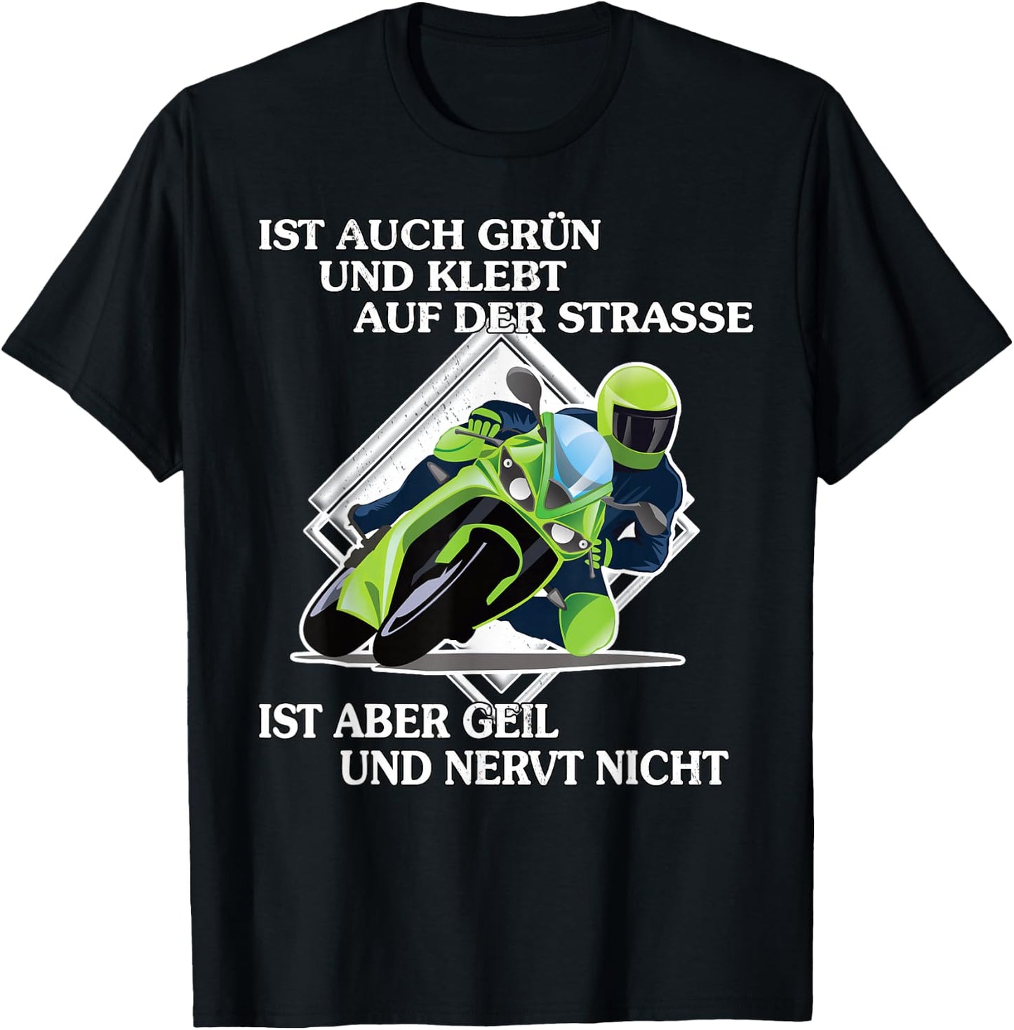 Motorcyclist Sarcasm Saying Biker , black T-Shirt - T-Shirt | Black