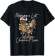 Making List Chicken It Twice Christmas Chicken Santa Hat T-Shirt - T-Shirt | Black