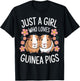Guinea Pig For Girls Teenagers Guinea Pigs Adoption T-Shirt - T-Shirt | Black