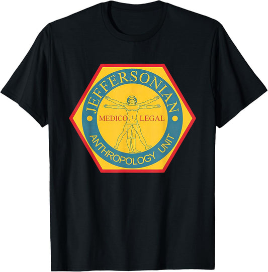 Jeffersonian Institute Anthropology Unit T-Shirt - T-Shirt | Black